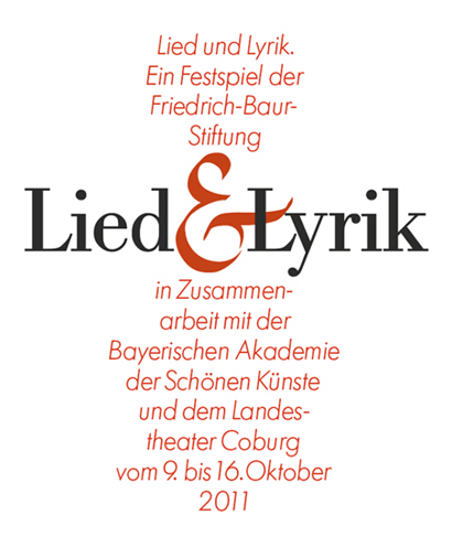 LIED UND LYRIK